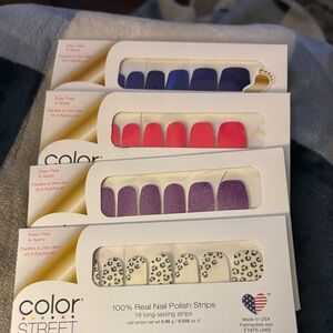 Color Street Vibrant Nail Polish Strips Set